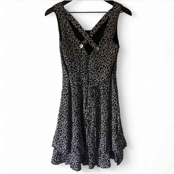 Vintage Floral Skater Dress - Picture 4 of 6